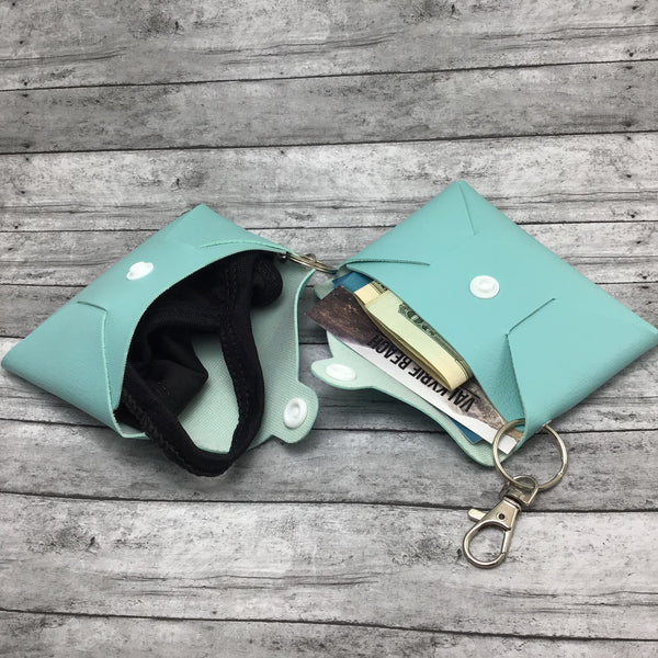 Namaste keychain pouch