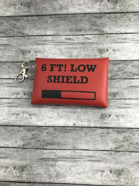 Shield Keychain pouch